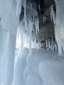 Фото отзыва 3: экскурсия "Вперёд, на лёд, Байкал зовёт! Достопримечательности Ольхона и банька после морозных прогулок"