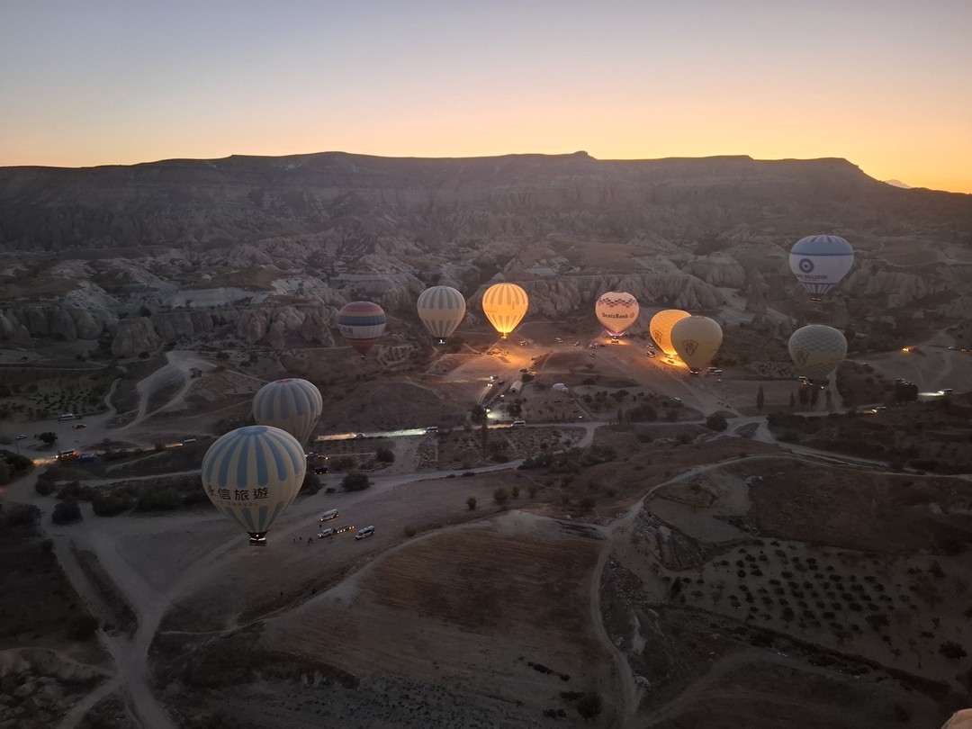Каппадокия: рассвет на воздушном шаре (Оксана)
