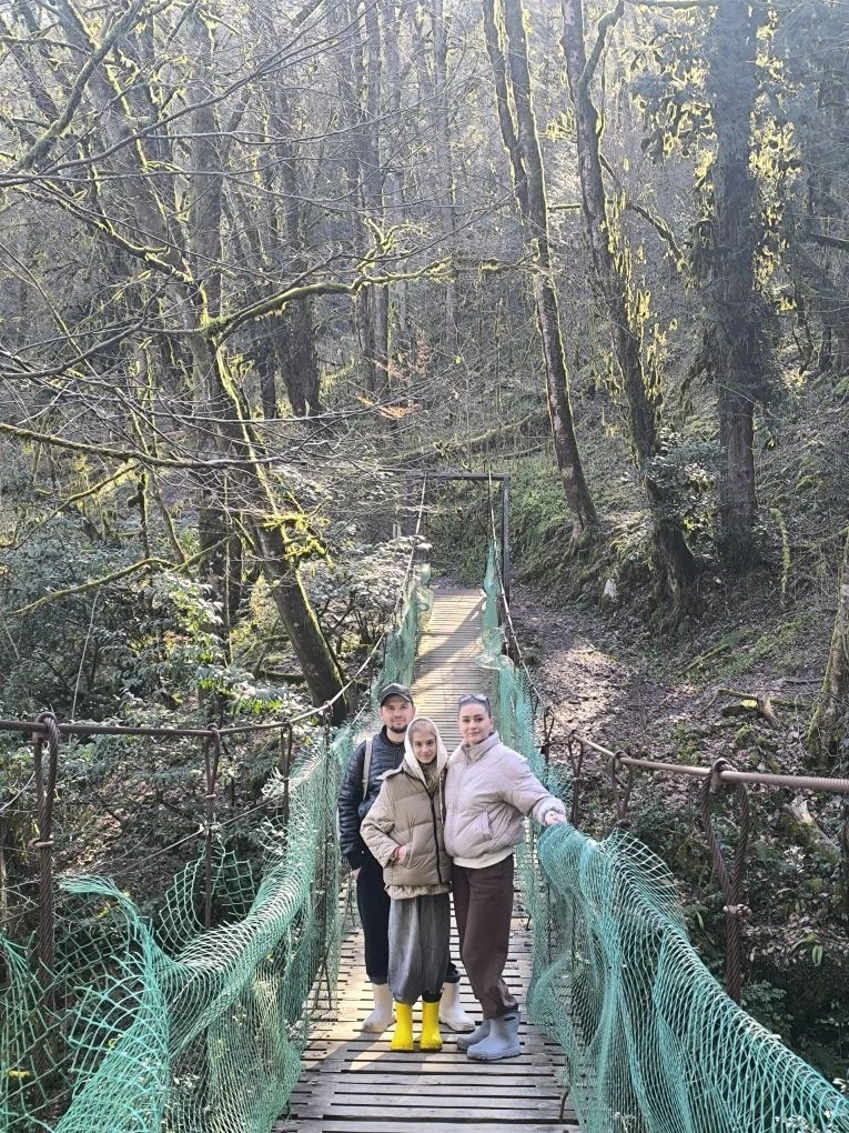 Сегодня посетили экскурсию по Сочи:каньоны,пещеры и самшитовый лес