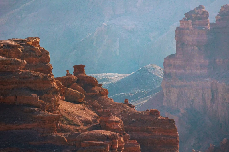 Комфорт-маршрут по озёрам Каинды, Кольсай и Чарынскому каньону