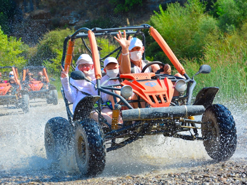 День экстрима в Анталье: рафтинг, сафари и зиплайн (из Кемера)