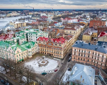 Музей шоколада и обзорная прогулка по Выборгу