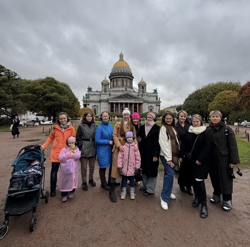 Иммерсивная прогулка по центру Петербурга (Кристина)