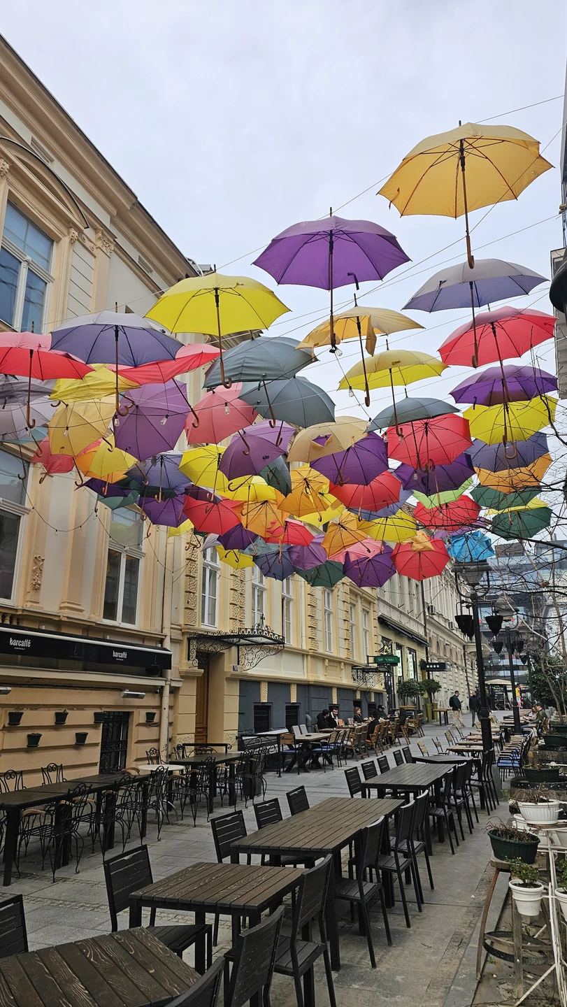Экскурсию проводил Егор. Сумел по нашей просьбе подстроиться и объединить две темы: история Сербии и Братья навеки. Рекомендуем