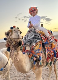 Фото отзыва 1: экскурсия "Корабли пустыни: на верблюде к закату солнца"