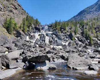 Водопад Учар