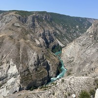 Фото отзыва 4: экскурсия "2 в 1: Сулакский каньон и бархан Сарыкум из Махачкалы"