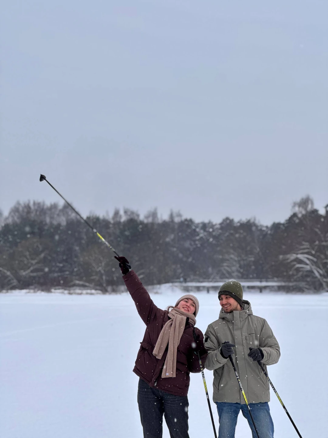 Если бы кто-то сказал мне, последний раз стоявшей на лыжах в начальной школе, что я в