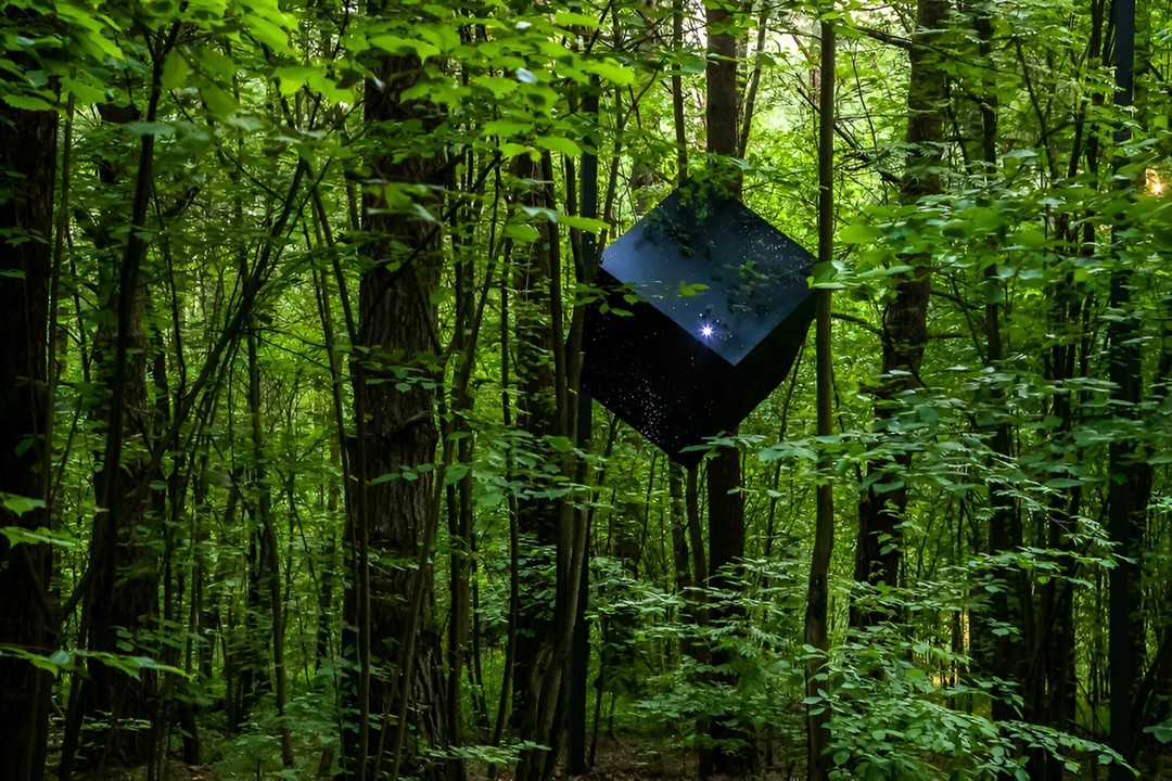 Парк Малевича Куб космоса