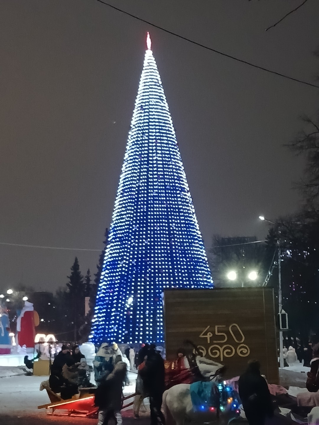 Экскурсия отлично, Ирина спасибо большое, показала все ёлки города, очень красиво. Город весь в огнях нам очень понравилось!