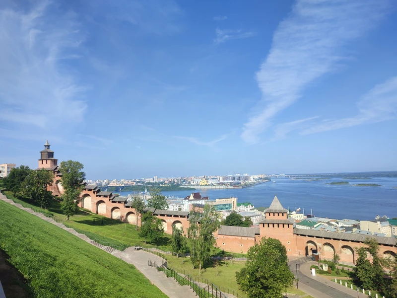 Пешком по центру Нижнего Новгорода