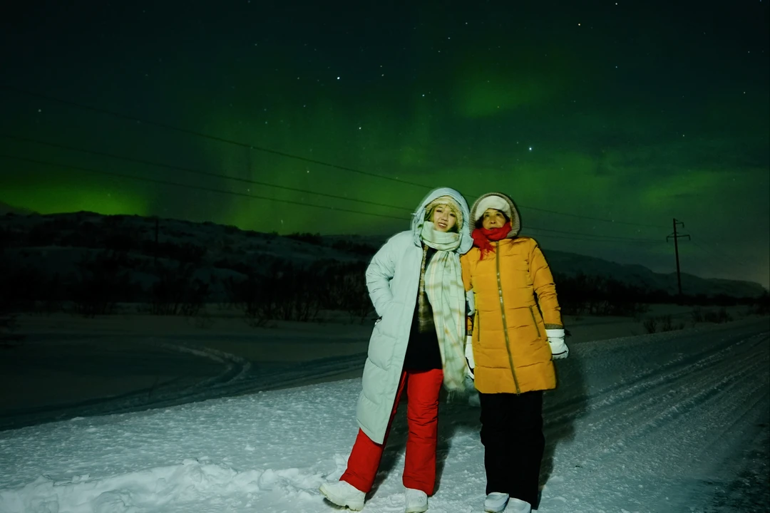 Северное сияние: чудо света в Мурманске (Елизавета)