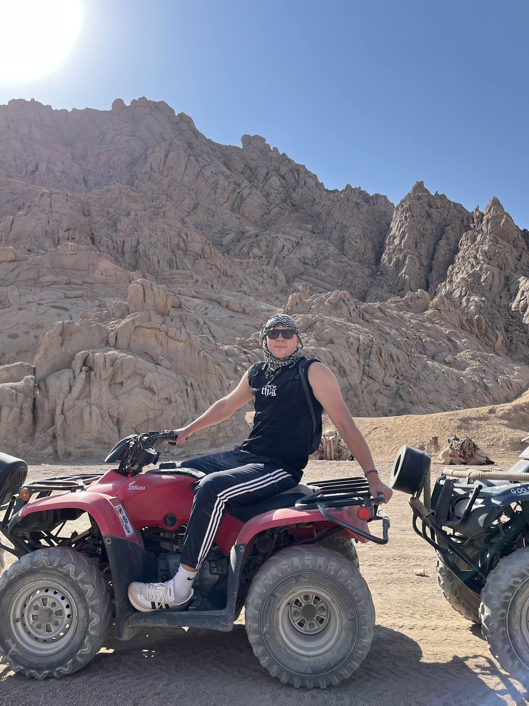 На квадроциклах в группе: сафари в Шарм-эль-Шейхе (Дмитрий)