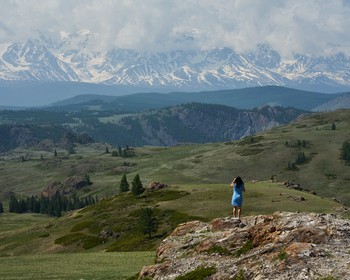 Перевалы Чуйского тракта, петроглифы, ущелье Актру