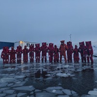 Фото отзыва 2: экскурсия "Айс-флоатинг: купание в Кольском заливе"