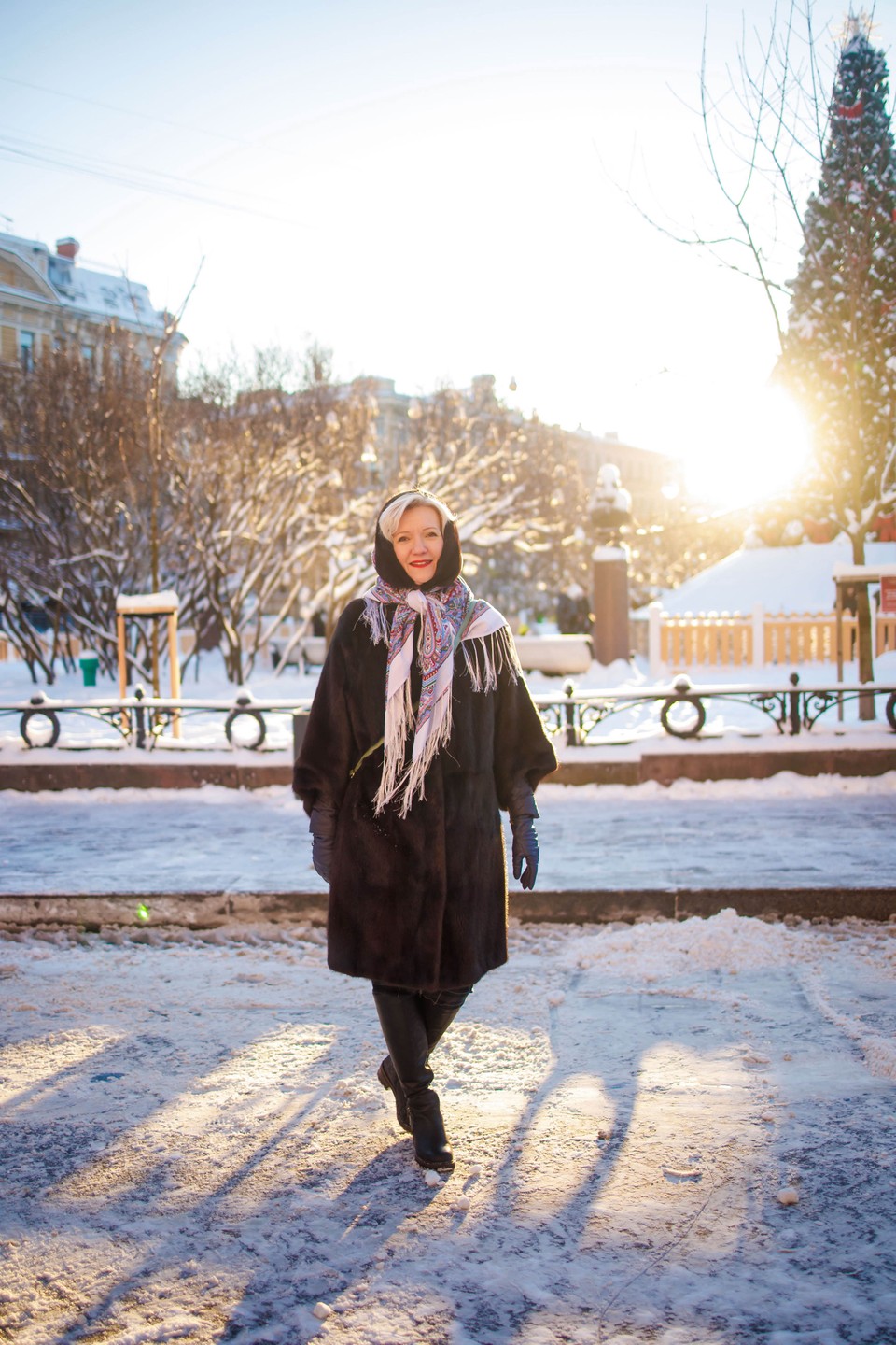 15-минутная новогодняя фотосессия в Петербурге (Татьяна)