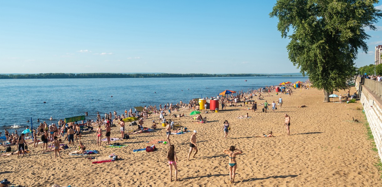 Лучшие пляжи Самары