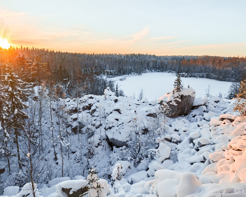 Карелия из Санкт-Петербурга: водопады, Рускеала и тот самый ретропоезд (Владимир)