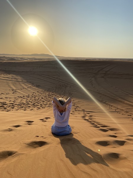 Сафари в Дубае: магия заката в пустыне без кемпов и шоу-программ (Ольга)