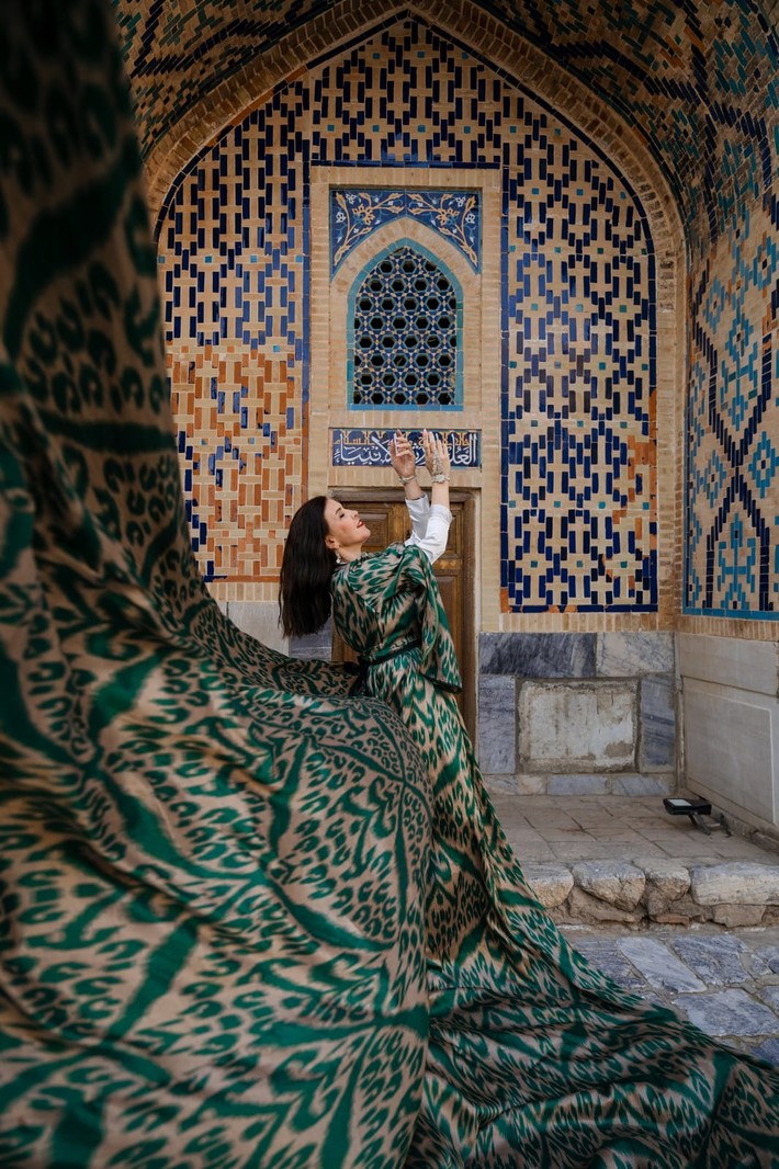 Профессиональная фотосессия в Самарканде (Гузель)
