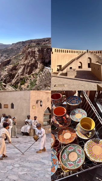 Из Маската - в древнюю крепость Низва и к величественным горам (Елизавета)