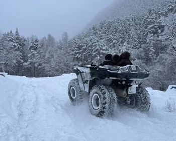 Катание на квадроциклах и прогулка по Тебердинскому заповеднику