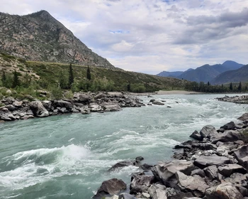 Встреча, село Сростки, переправа к Камышлинскому водопаду, Зубы Дракона