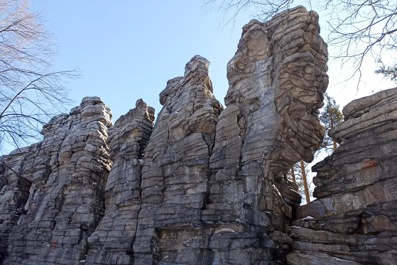 Душевная прогулка к скалам Чертова городища