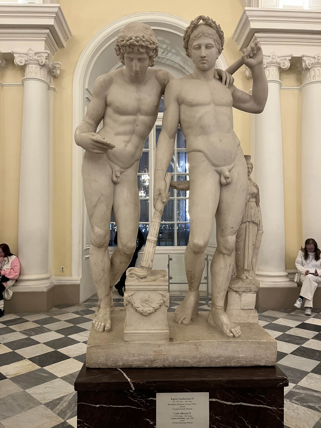 Шедевры Эрмитажа + парадная жизнь Зимнего дворца (билеты включены) (Наталья)