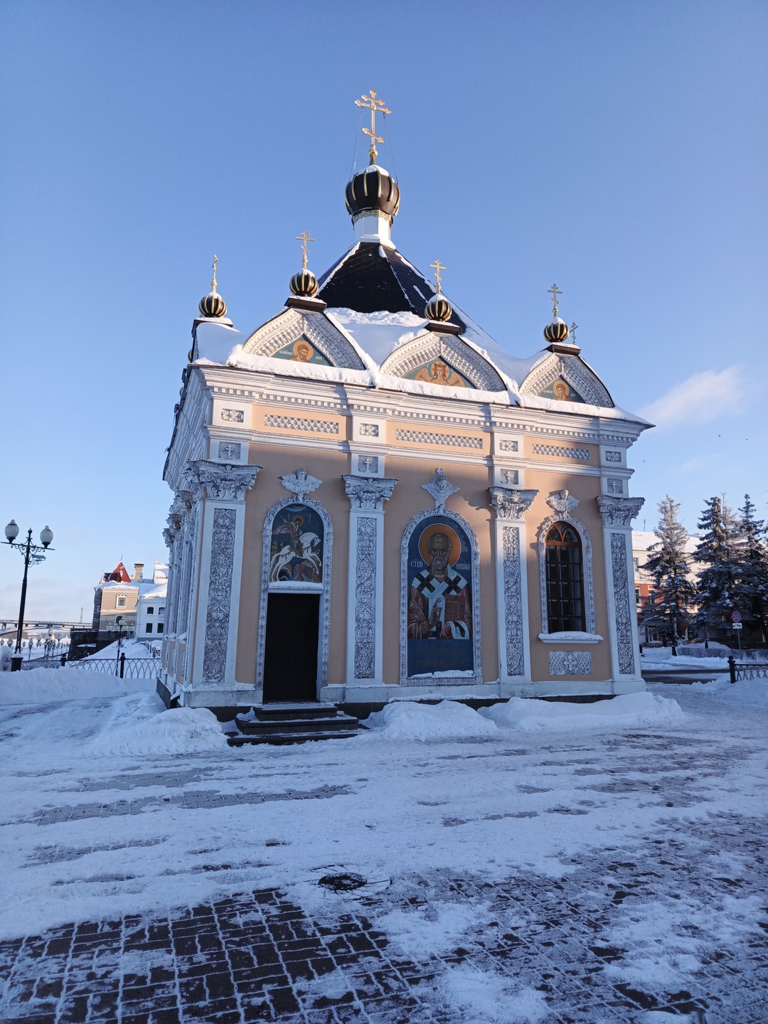 Побывали на чудесной экскурсии в городе Рыбинск -"Сказы о Рыбне от тётушки Щуки". Несмотря на морозец