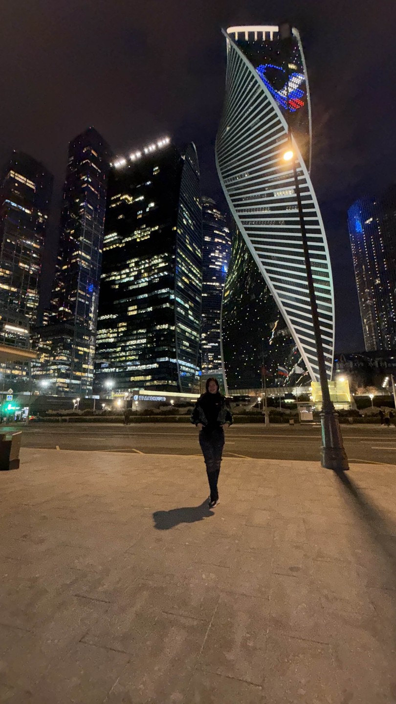 Групповая экскурсия по вечерней Москве (Александра)