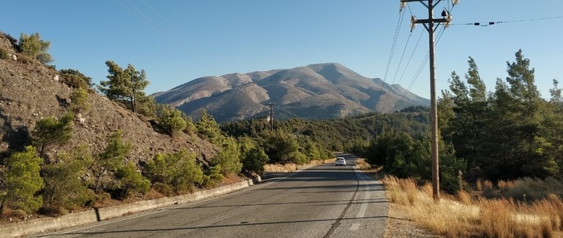 По серпантинам Родоса навстречу закату