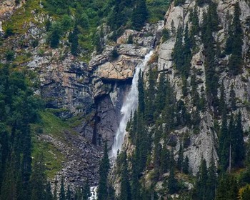 Водопады ущелья Барскоон, плато Арабель, отдых на пляже