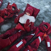 Фото отзыва 1: экскурсия "Айс-флоатинг: купание в Кольском заливе"