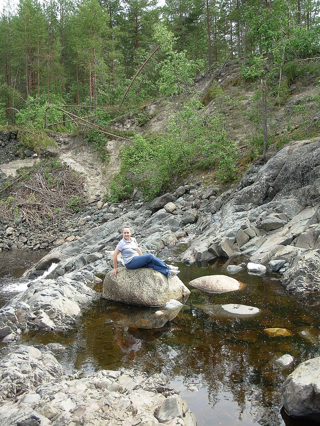 Палеовулкан Гирвас и водопад Кивач - два чуда Карелии (Елена)