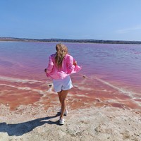 Фото отзыва 2: экскурсия "Яркость на максимум: розовое озеро, марсианские пейзажи и пикник на горе"