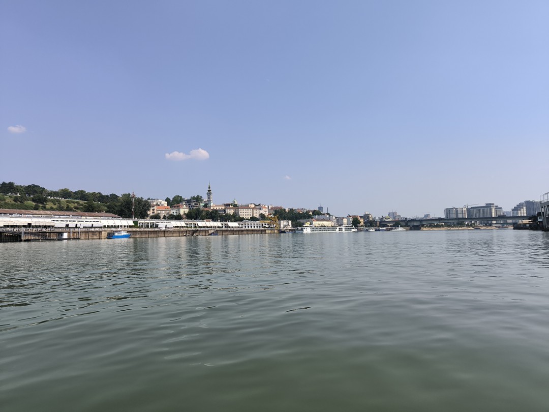 На кораблике по рекам Белграда (Екатерина)