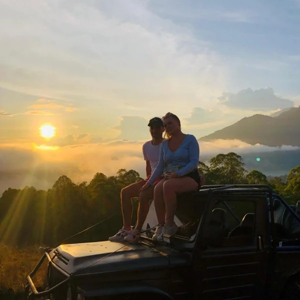 На джипах к вулкану Батур