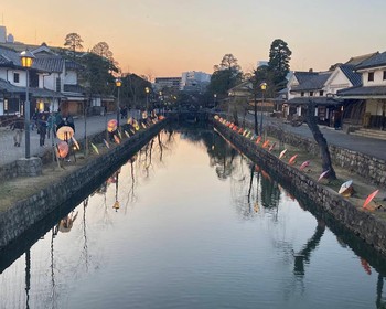 Замок «Чёрный Ворон» в Окаяме, и район Бикан в Курасики