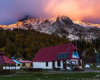 Гора Оштен, озеро Псенодах