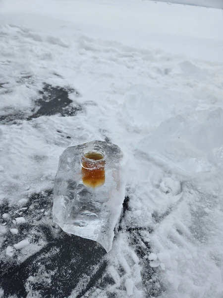 К острову Ольхон - по льду Байкала (Ирина)