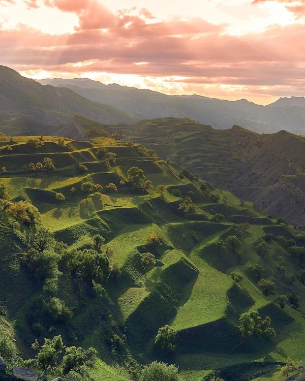 Виды Из Махачкалы и Каспийска — в аул-призрак Гамсутль