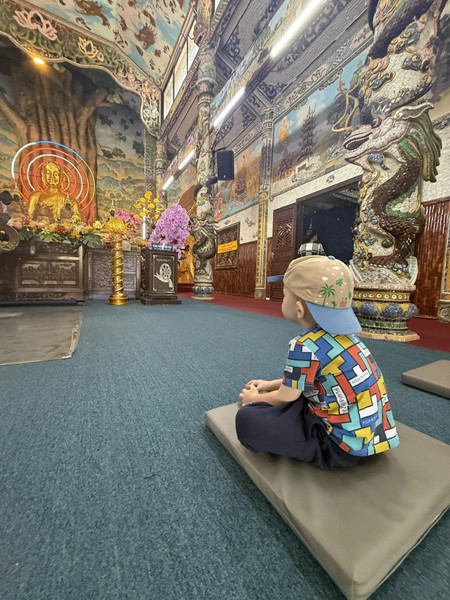 Наш шид, Павел, провел для нас великолепную эксурсию. Еще один Великолепный День во Вьтнаме в нашу копилку