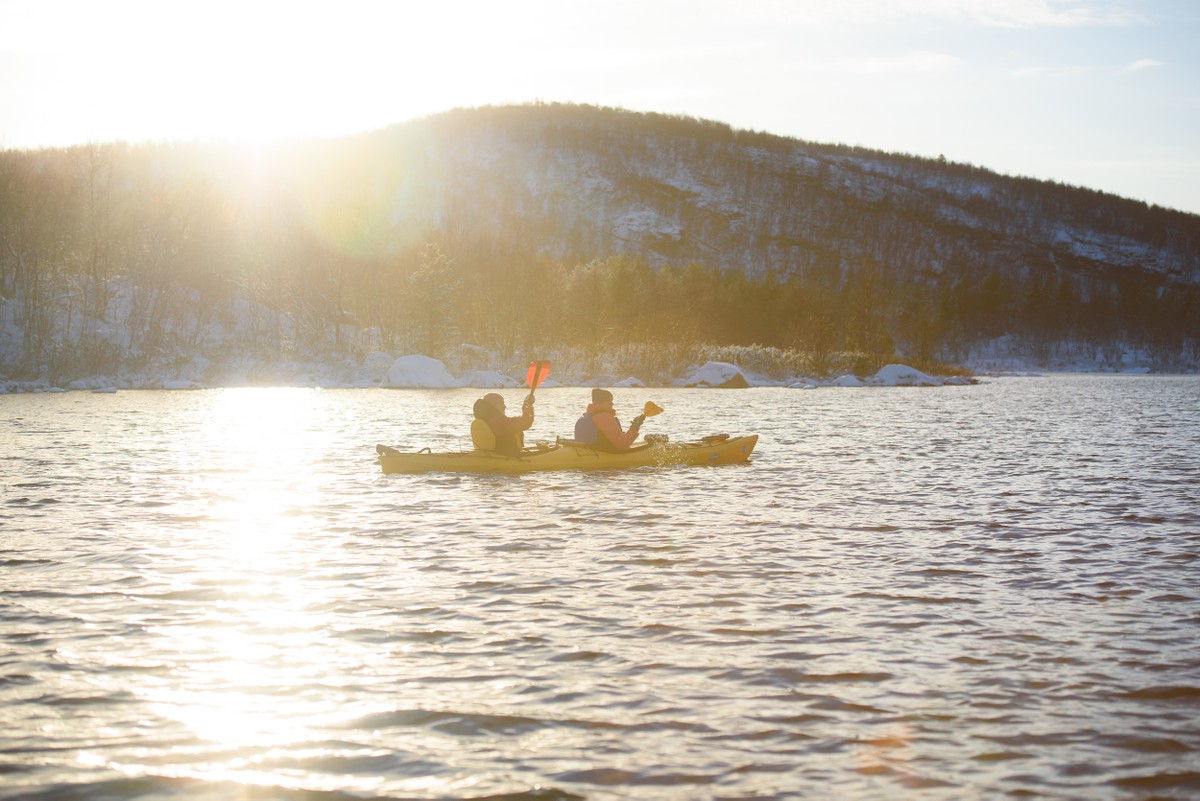 Каякинг по рекам и озёрам Кольского (15/19)