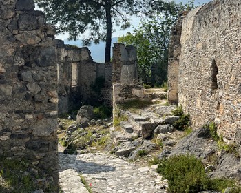 Олюдениз с высоты, город-призрак Каякёй