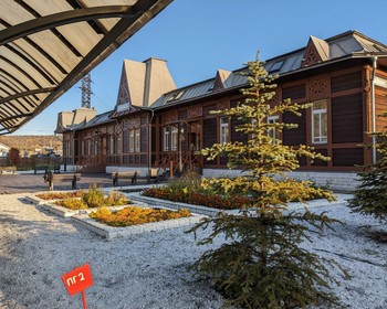 На тепловозе по Кругобайкальской железной дороге в Иркутск