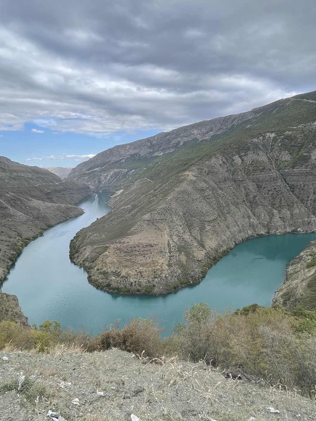 Сулакский каньон с разных точек: поездка с местным жителем (Илья)