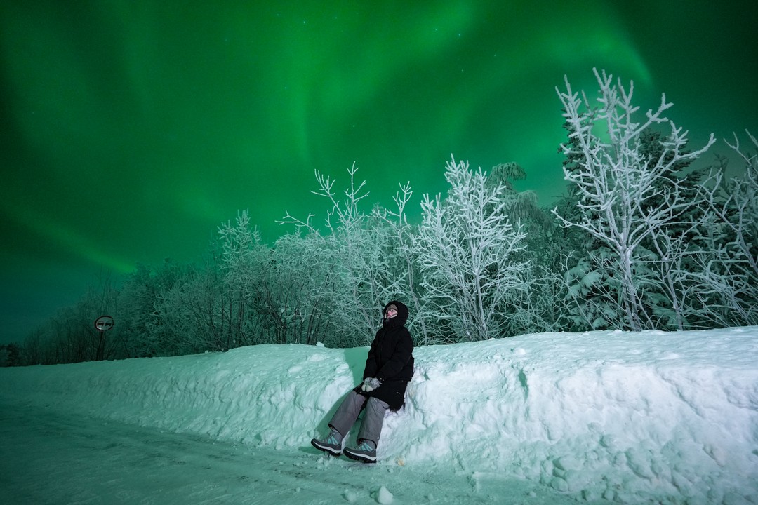 Северное сияние в Мурманске - увидеть хотя бы раз (Наталья)