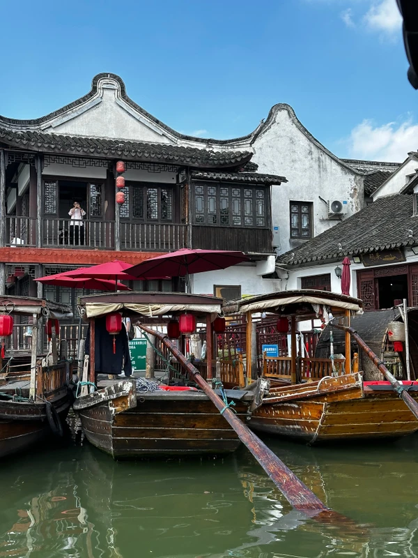 Китайская водная деревня Чжуцзяцзяо