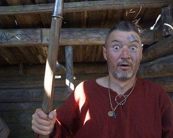 На драккаре по Ладожским шхерам, мастер-класс и финальный пир